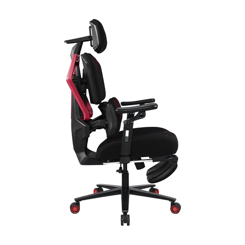3002-2 Cotton Gaming Chair With Extendable Footrest, Custom Logo