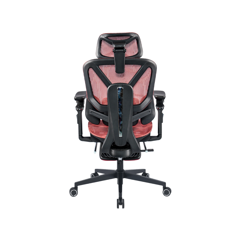 Black and Red Mesh Fabric<br>3003 Ergonomic Office Chair With 5D Armrests And Footrest
