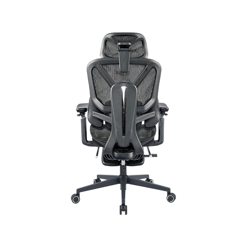 Black Mesh Fabric<br>3003 Ergonomic Office Chair With 5D Armrests And Footrest