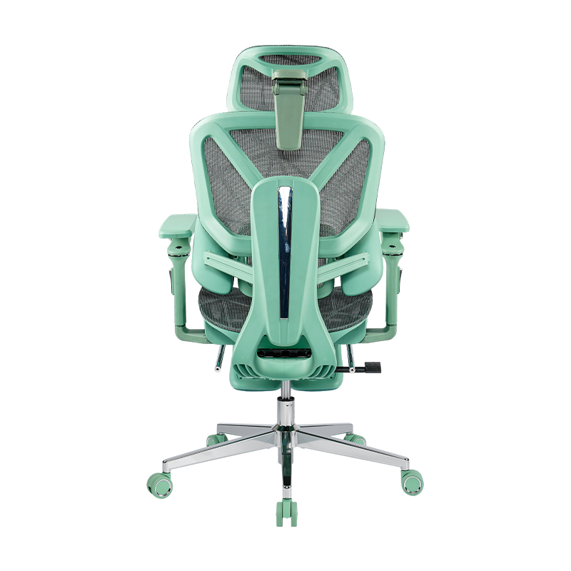 Green Mesh Fabric<br>3003 Ergonomic Office Chair With 5D Armrests And Footrest