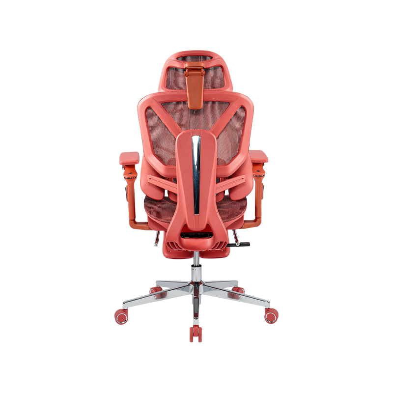 Red Mesh Fabric<br>3003 Ergonomic Office Chair With 5D Armrests And Footrest