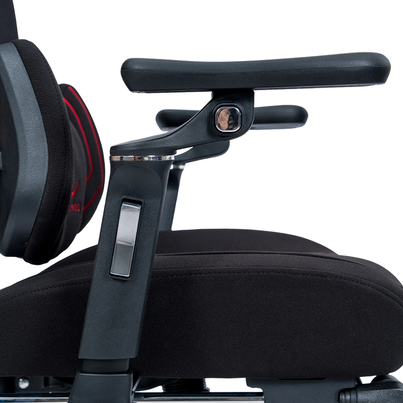 Black-Red<br>3002-3 Cotton Fabric Line Series Gaming Chair Black-Red<br>3002-3 Cotton Fabric Line Series Gaming Chair