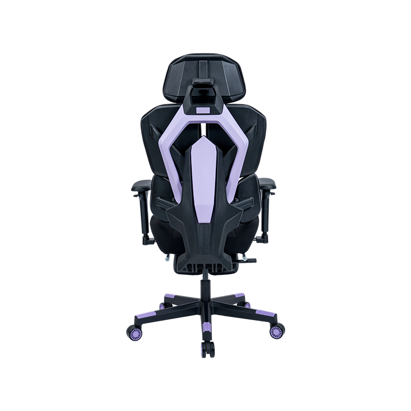 Black-Purple<br>3002-3 Cotton Fabric Line Series Gaming Chair Black-Purple<br>3002-3 Cotton Fabric Line Series Gaming Chair