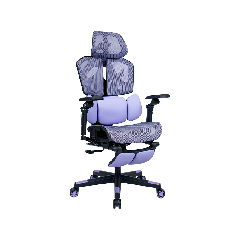 Black-Purple<br>3002-1 Mesh Series Model 1001 Gaming Chair Black-Purple<br>3002-1 Mesh Series Model 1001 Gaming Chair