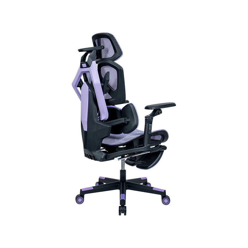 Black-Purple<br>3002-1 Mesh Series Model 1001 Gaming Chair Black-Purple<br>3002-1 Mesh Series Model 1001 Gaming Chair