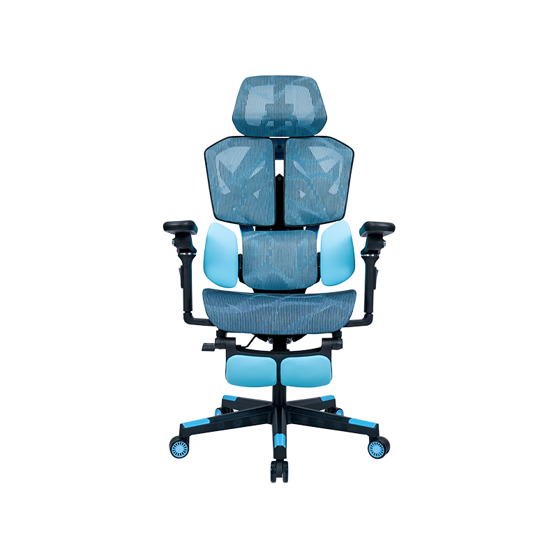 Black-Blue <br> 3002-1 Mesh Series 1001 Gaming Chair
