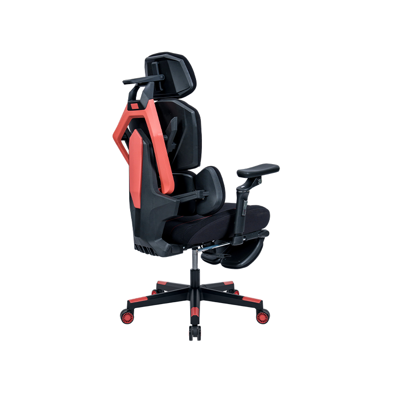 Dark Red<br>3002-3 Cotton Fabric Line Series Gaming Chair